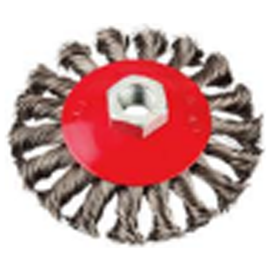 Maxsell MBK-7612 Circular Bevel Knotted Wire Brush 5 Maxsell MBK-7612 Circular Bevel Knotted Wire Brush 5